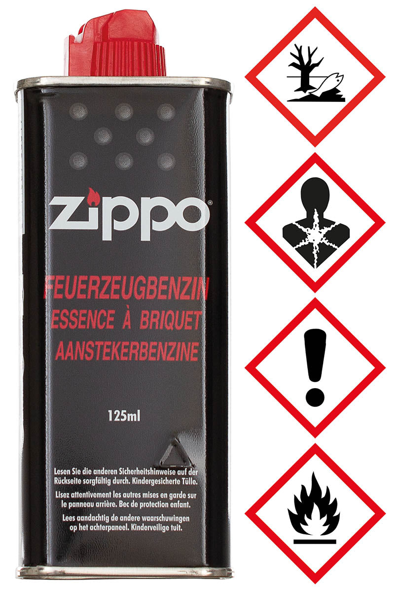 Liquide pour briquet Zippo, 125 ml