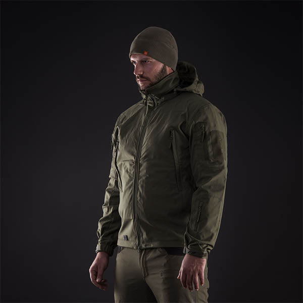 Giacca softshell ARTAXES, oliva