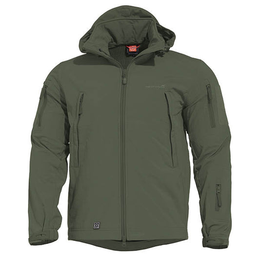 Giacca softshell ARTAXES, oliva