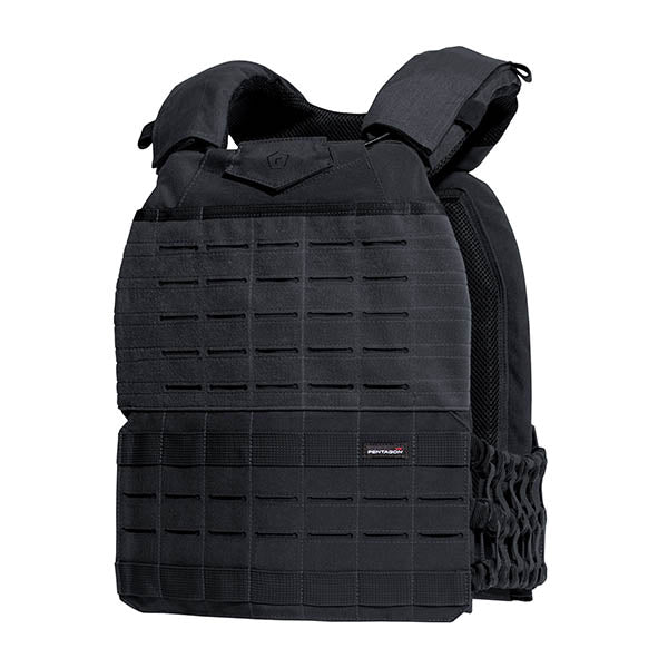 Portatarga MILON VEST, nero