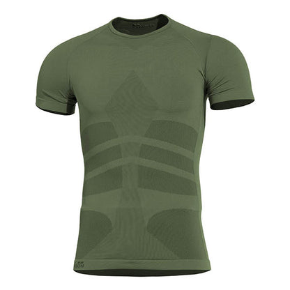 Chemise fonctionnelle PLEXIS T-SHIRT, vert camouflage