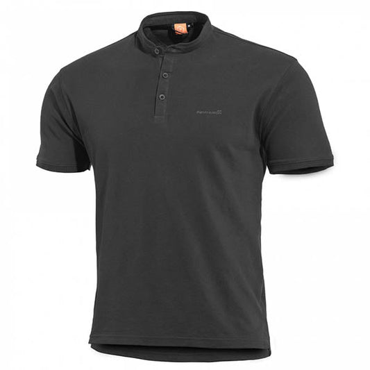 Henley T-Shirt LEVANTES, black