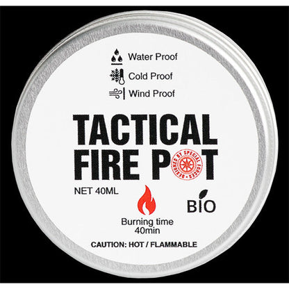 Gel combustible pour pot à feu tactique, 40 ml