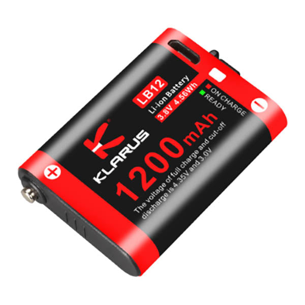 KLARUS Akku HR1-LB12 Lithium Ionen Akku 1'200mAh