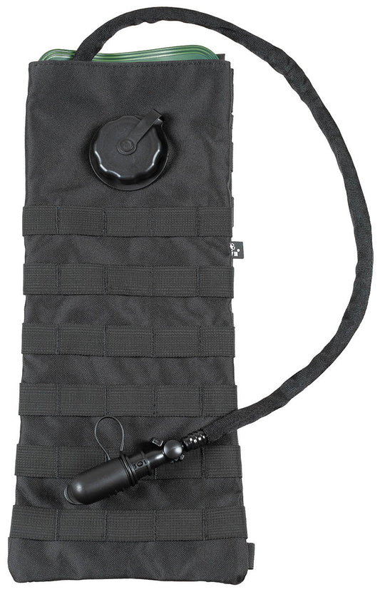 Sistema di idratazione, "MOLLE", 2,5 l, con borsa in TPU, nero