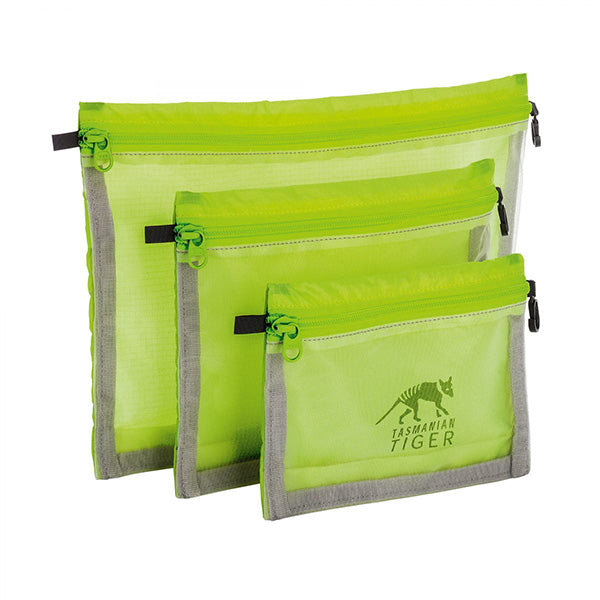 Set borse in rete TT MESH POCKET SET, giallo sicurezza