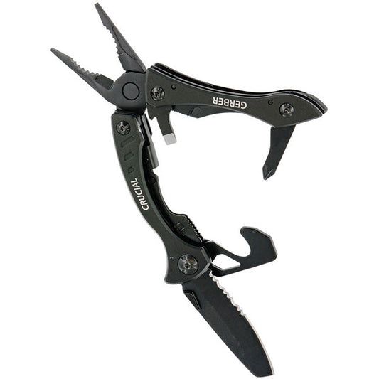 GERBER CRUCIAL MULTITOOL STRAP CUTTER, black