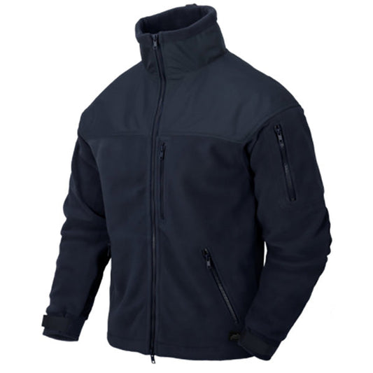 Fleece-Jacke, CLASSIC ARMY JACKET - FLEECE, navy blue