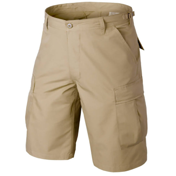 Short BDU SHORTS - COTON RIPSTOP, kaki