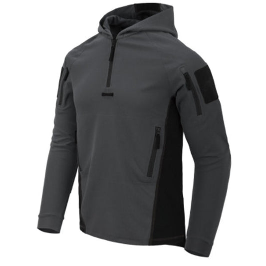 tactical Hoodie RANGE TOPCOOL, shadow grey/black