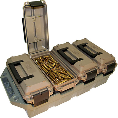 Scatole portamunizioni 4-CAN AMMO CRATE 30 CAL AC4C, terra scuro/verde