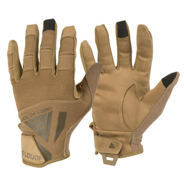 Gants tactiques HARD GLOVES, marron coyote