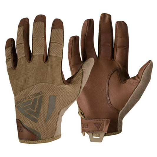 Einsatzhandschuhe HARD GLOVES LEATHER, coyote brown