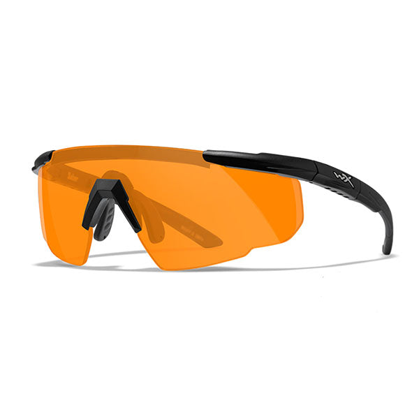 WILEY-X Sonnenbrille SABER ADVANCED, Three Lens Kit, grau/klar/helles orange, matt schwarz