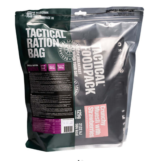 Sac de ration tactique pour 3 repas INDE, 725 g