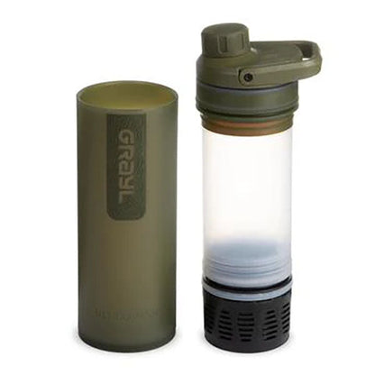 Filtre à eau ULTRAPRESS PURIFIER BOTTLE, vert olive