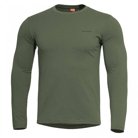 Langarm-Shirt AGERON 2.0, olive