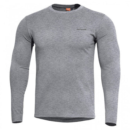 Langarm-Shirt AGERON 2.0, melange