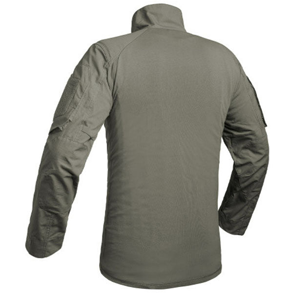 Langarm Shirt UBAS FIGHTER, olive