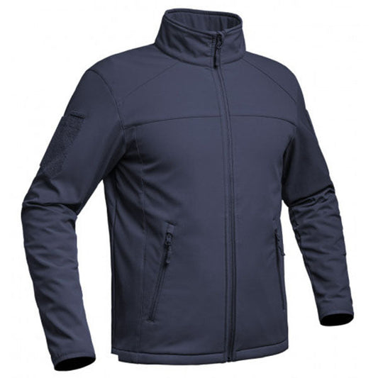 Giacca softshell ripstop FIGHTER, blu navy