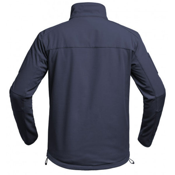 Giacca softshell ripstop FIGHTER, blu navy (versione autoritaria)