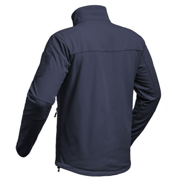 Giacca softshell ripstop FIGHTER, blu navy (versione autoritaria)