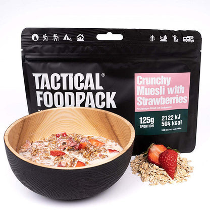 Crunchy Muesli with Strawberries, 125g