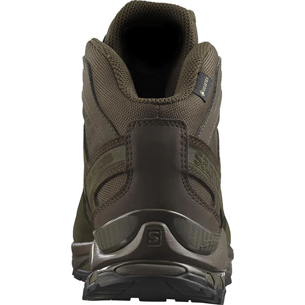 Chaussure de combat XA FORCES MID GTX EN, marron terre