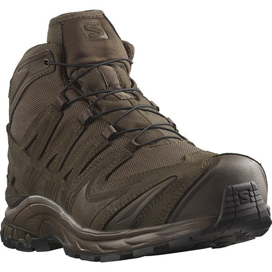 Chaussure de combat XA FORCES MID GTX EN, marron terre