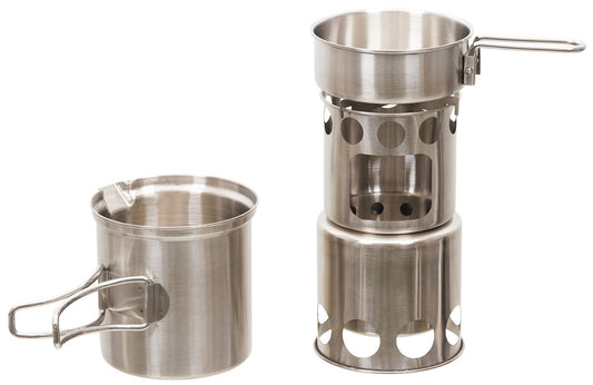 Set da cucina, "Travel", acciaio inox