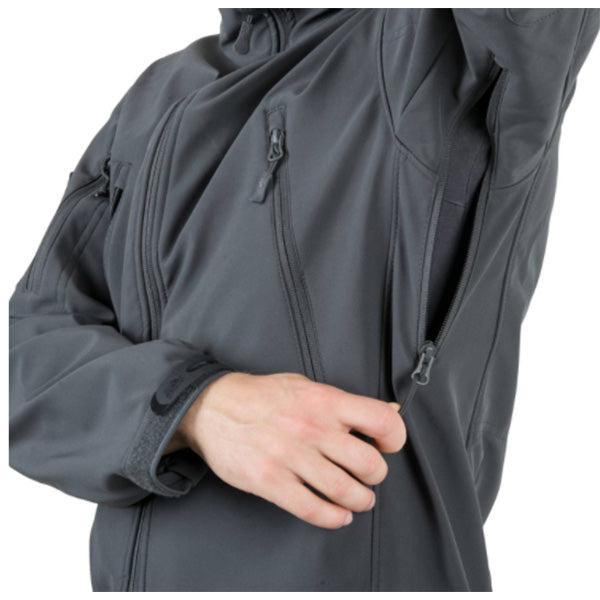 Veste coupe-vent GUNFIGHTER JACKET, noir