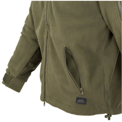 Giacca in pile, CLASSIC ARMY JACKET - FLEECE, verde oliva