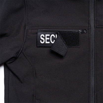 Veste softshell SECU-ONE FLAP SECURITE, noir