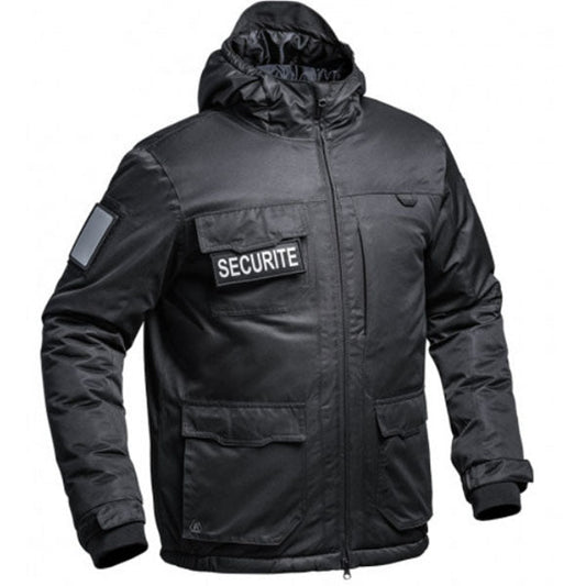 Hardshell Jacke WF150 SECU-ONE FLAP SECURITE, black 