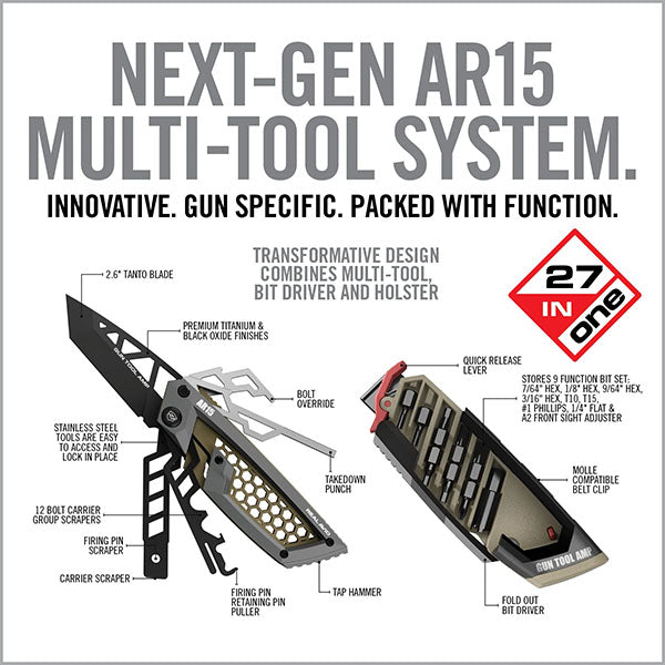 Arma multiutensile GUN TOOL AMP - AR15