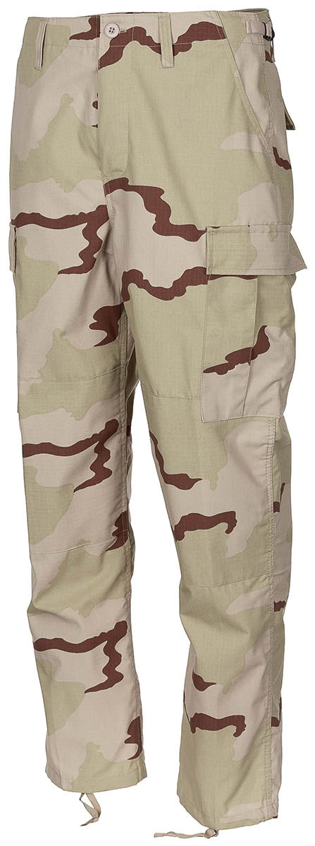 US Kampfhose, BDU, Rip Stop, 3 Farben desert