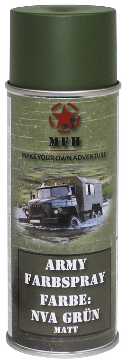 Army Farbspray, NVA GRÜN, matt, 400 ml