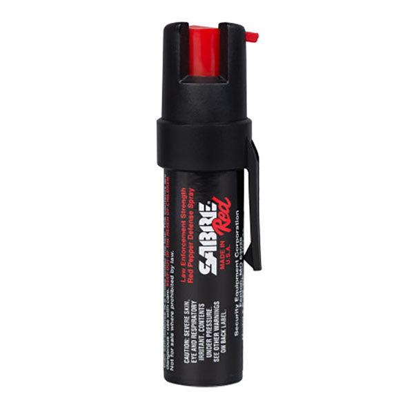 Spray al peperoncino P-22-OC con clip da cintura, nero, jet, 22 ml