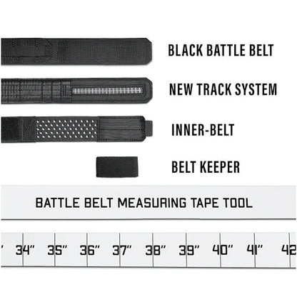 Ceinture de combat MULTICAM BLACK BATTLE BELT B1 KIT COMPLET, multicam noir