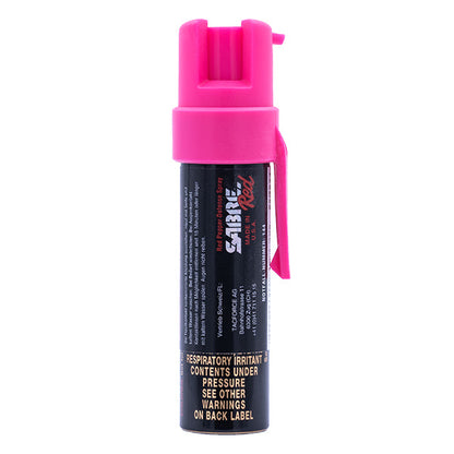 Spray au poivre P-22-PK-OC avec clip ceinture, rose, jet, 22ml