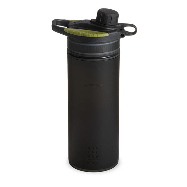 Filtro acqua GEOPRESS PURIFIER BOTTLE, 0,7 L, nero mimetico