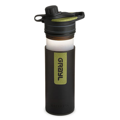 Filtro acqua GEOPRESS PURIFIER BOTTLE, 0,7 L, nero mimetico