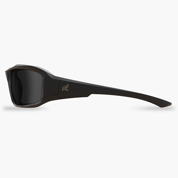 Lunettes de soleil HAMEL, CADRE MINCE NOIR MAT SOFT TOUCH, Lentille POLARISÉE Pare-vapeur FUMÉE (TXH716VS-TT)