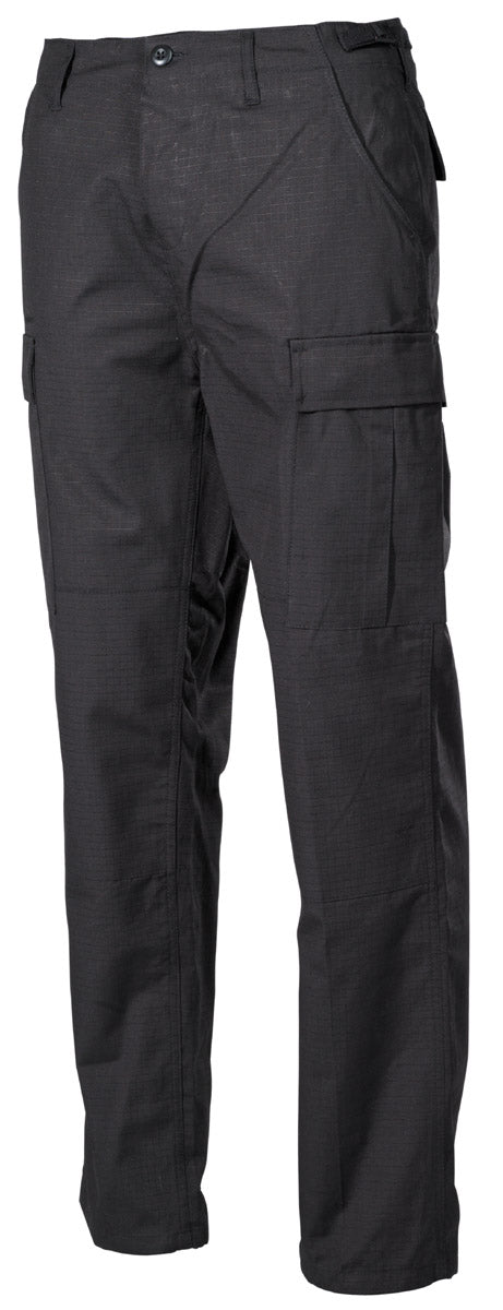 Pantaloni da combattimento americani, BDU, Rip Stop, neri