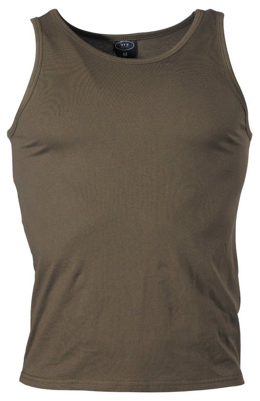 US Tank-Top, oliv, 170 g/m²