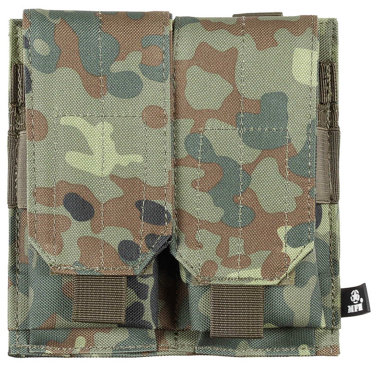 Magazintasche, 2-fach,"MOLLE", flecktarn