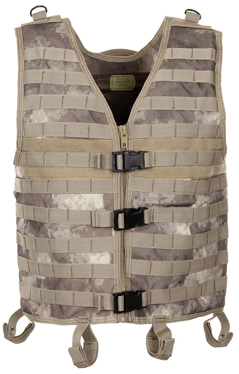 Gilet, "MOLLE Light", camouflage HDT