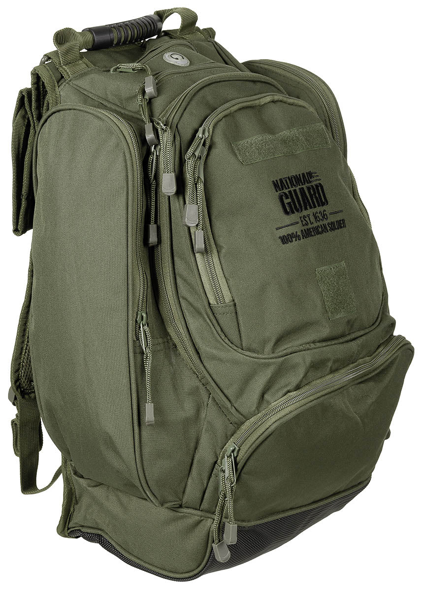 Sac à dos US, "NATIONAL GUARD", olive