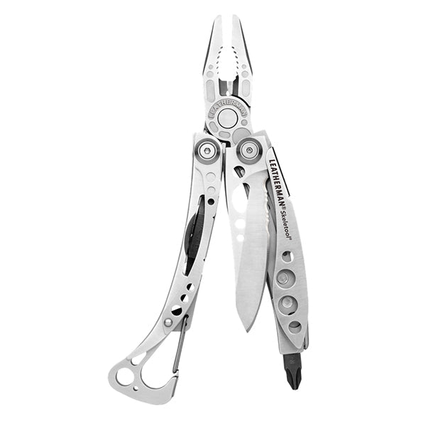 SKELETOOL Strumento tascabile con fondina, argento