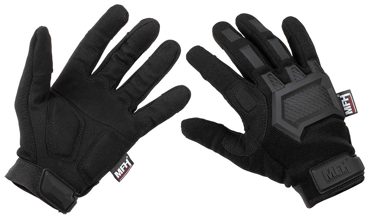 Gants tactiques, "Action", noirs